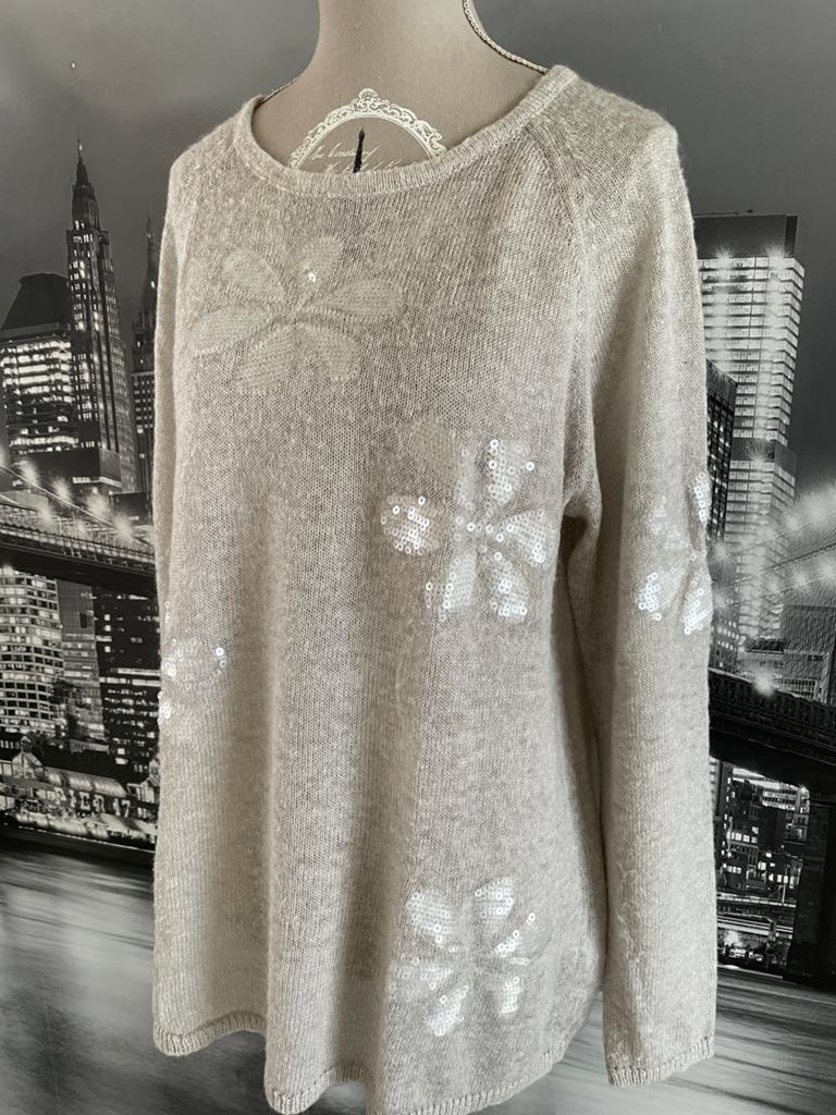 Pull trui grijs JEFF - 3 (medium), Vêtements | Femmes, Pulls & Gilets, Comme neuf, Taille 38/40 (M), Gris, Envoi