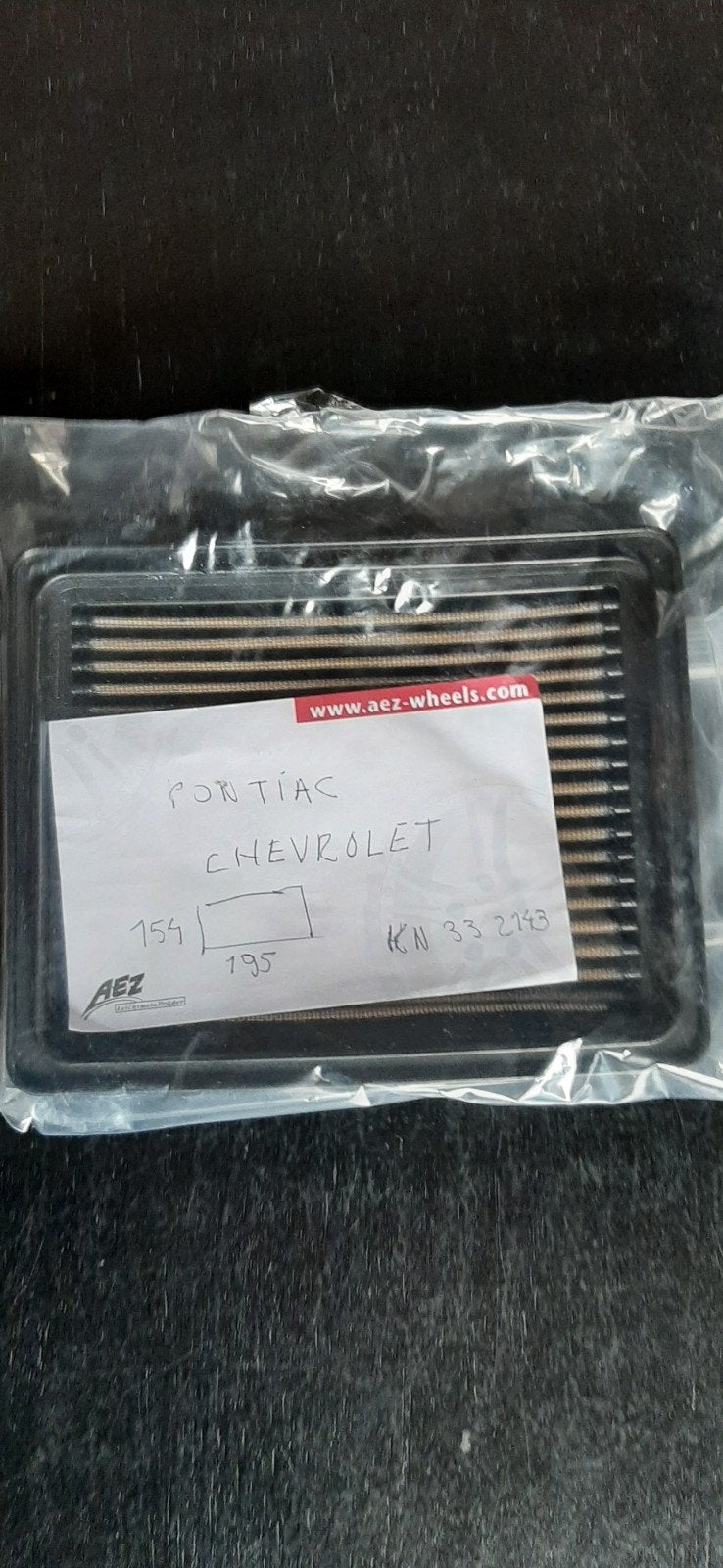 KN sportfilter  voor Chevrolet en Pontiac, Ophalen of Verzenden, Nieuw, Chevrolet