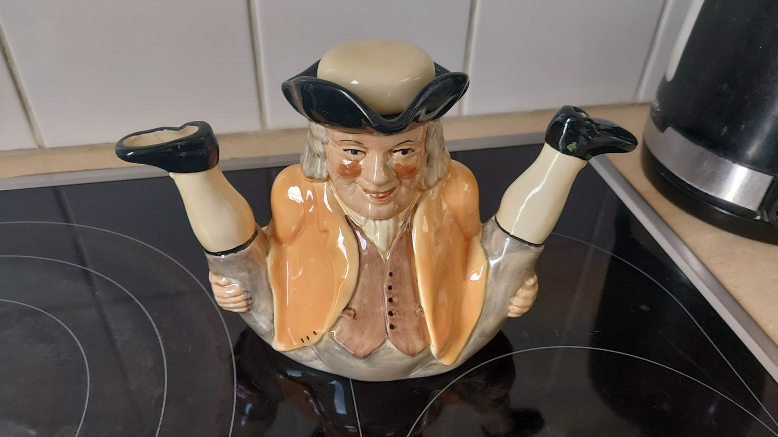 Originele Tony Wood Staffordshire Character Teapot Vintage, Enlèvement