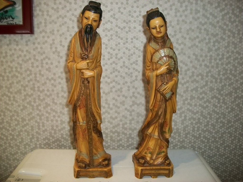 Chinese beeldjes, Ophalen