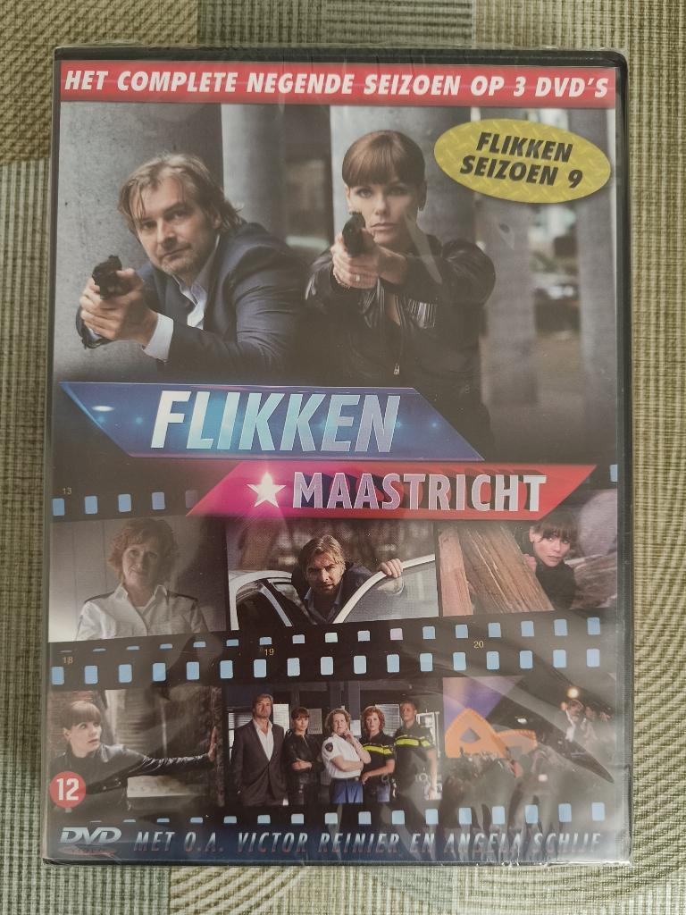 dvd Flikken Maastricht seizoen 9, Cd's en Dvd's, Ophalen, Boxset, Actie en Avontuur, Nieuw in verpakking