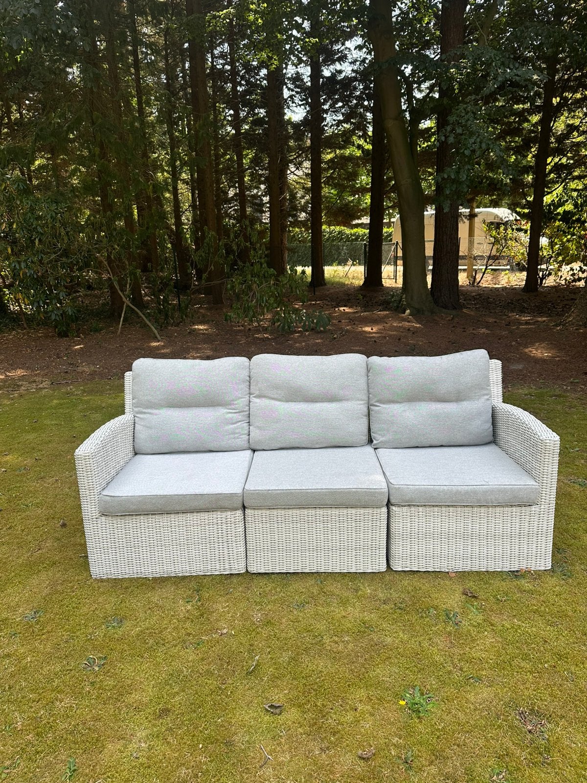 Incenso Furniture 3-zits loungesofa – wicker, Enlèvement, Comme neuf
