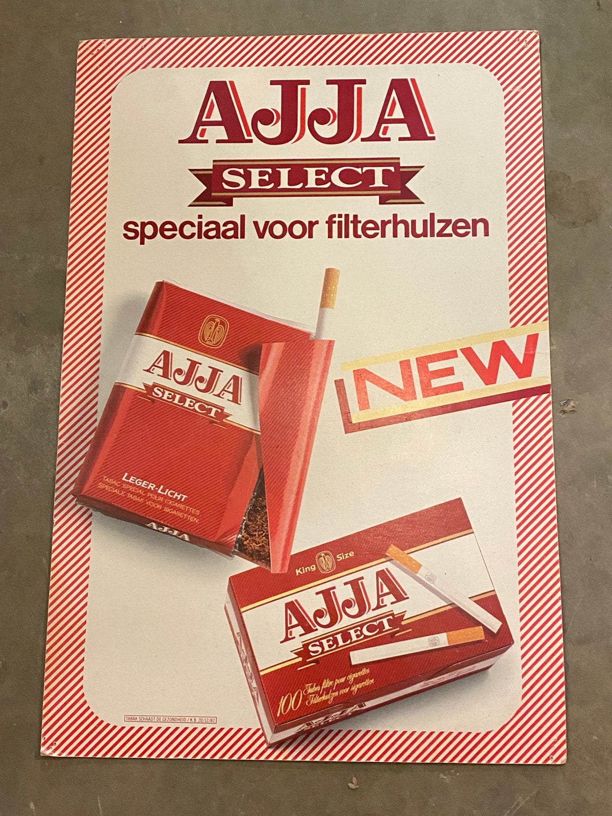 Reclame ajja 48x32, Verzamelen, Ophalen