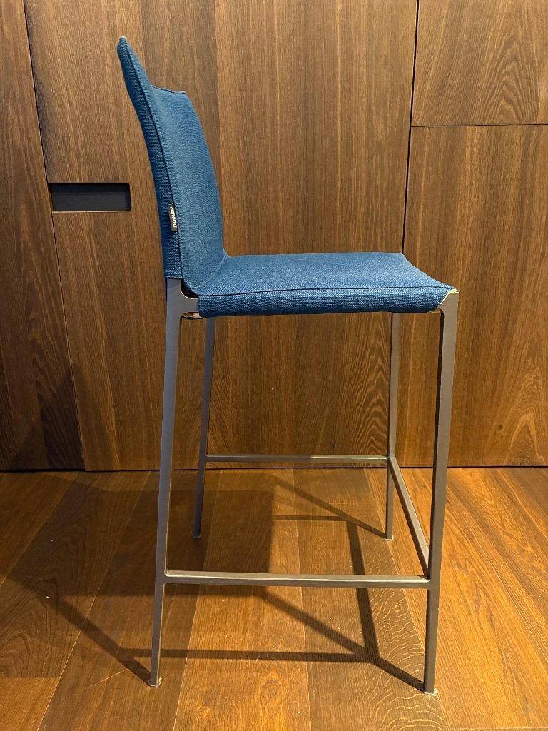 Tabourets de bar Zanotta, 2 tabourets, Comme neuf, Enlèvement, Métal