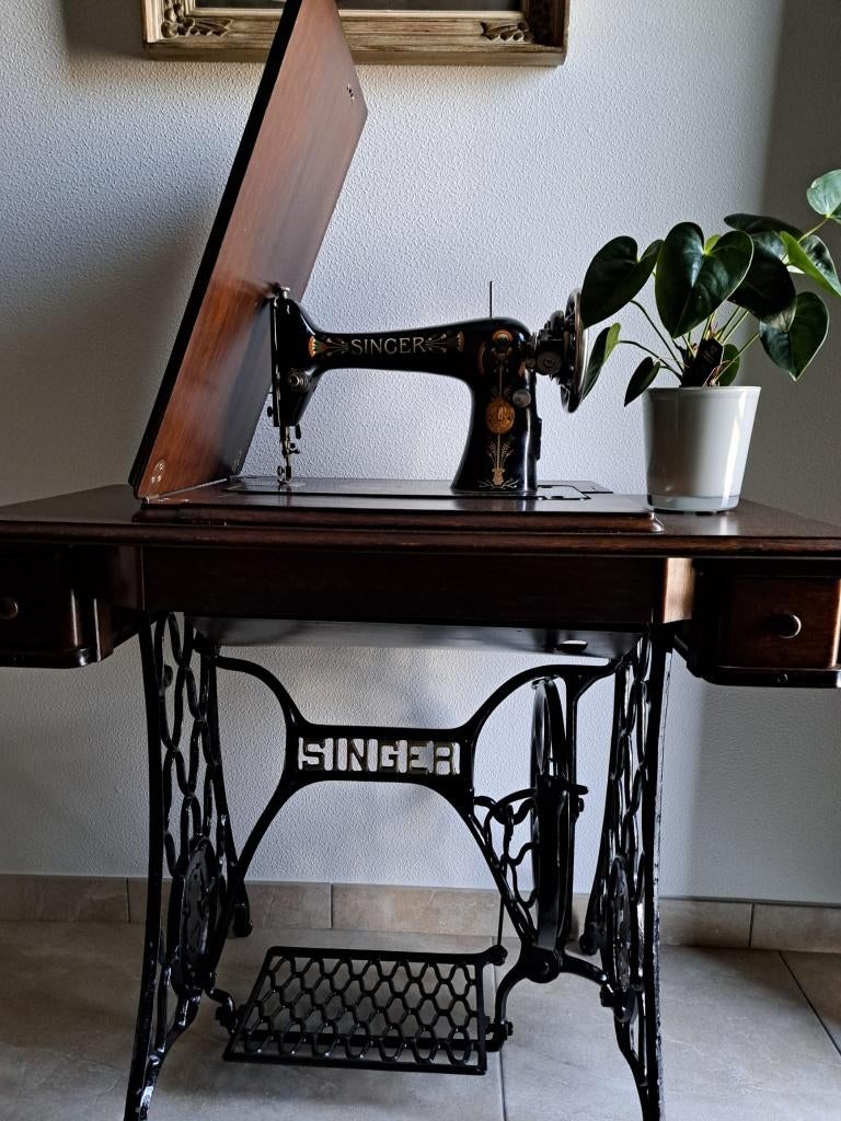 Singer - Naaimachine - Antiek, Ophalen