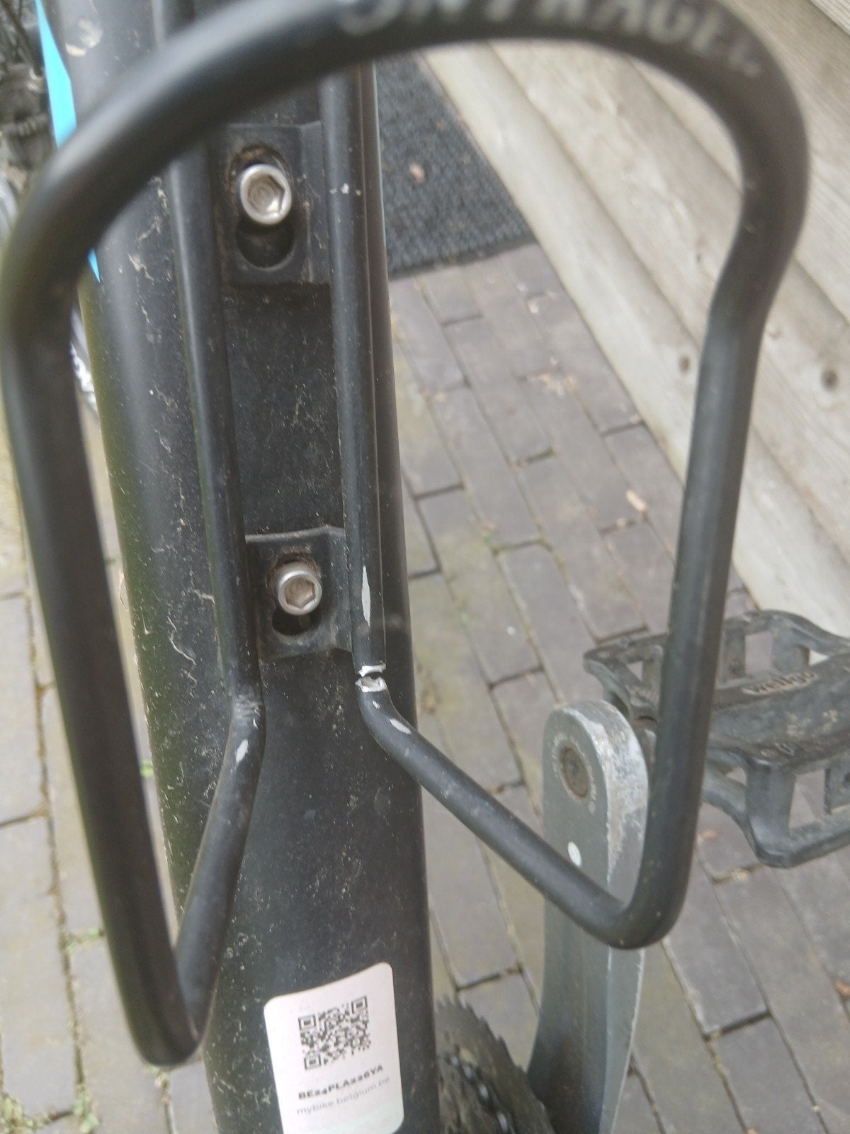 Fiets trek, Ophalen