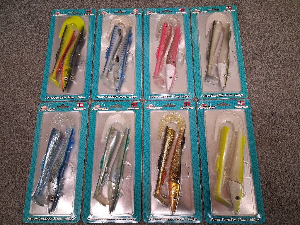 NU of NOOIT....8 verpakkingen Power Sandeel 160g....€60, Ophalen of Verzenden, Nieuw, Overige typen