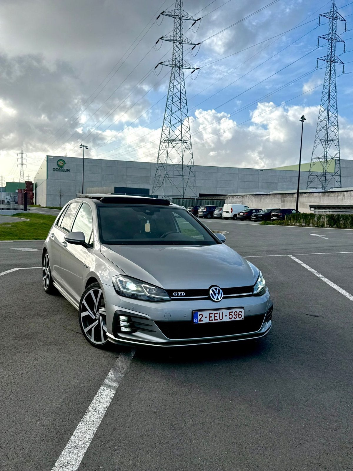 Volkswagen Golf 7.5 GTD 2017 - DSG - Entièrement équipée, Autos, Cuir, Argent ou Gris, Achat, 1968 cm³