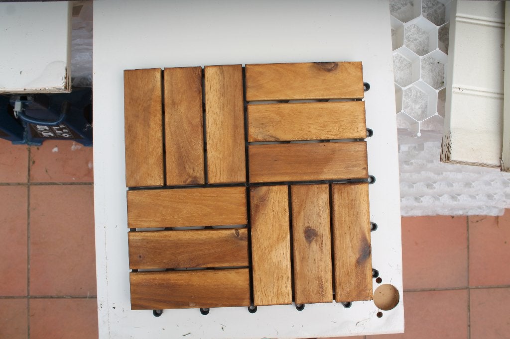 terrastegels in hout, Tuin en Terras, Ophalen, Nieuw, 10 m² of meer, Hout