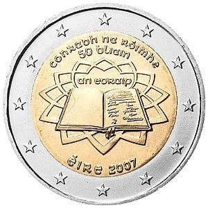2 Euro Irlande 2007, Enlèvement ou Envoi, Irlande, 2 euros, Monnaie en vrac