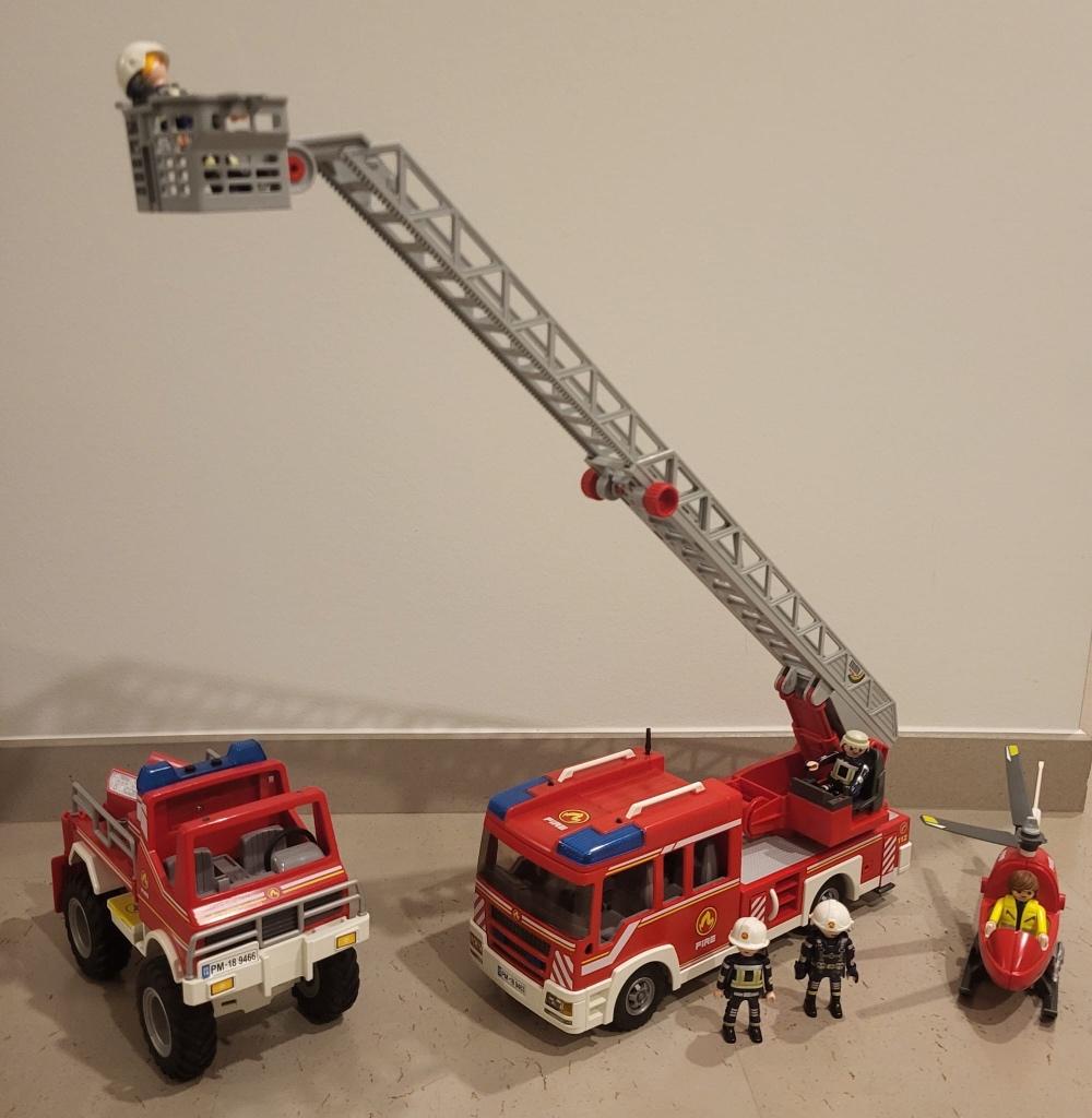 Playmobile brandweer, Enlèvement, Utilisé