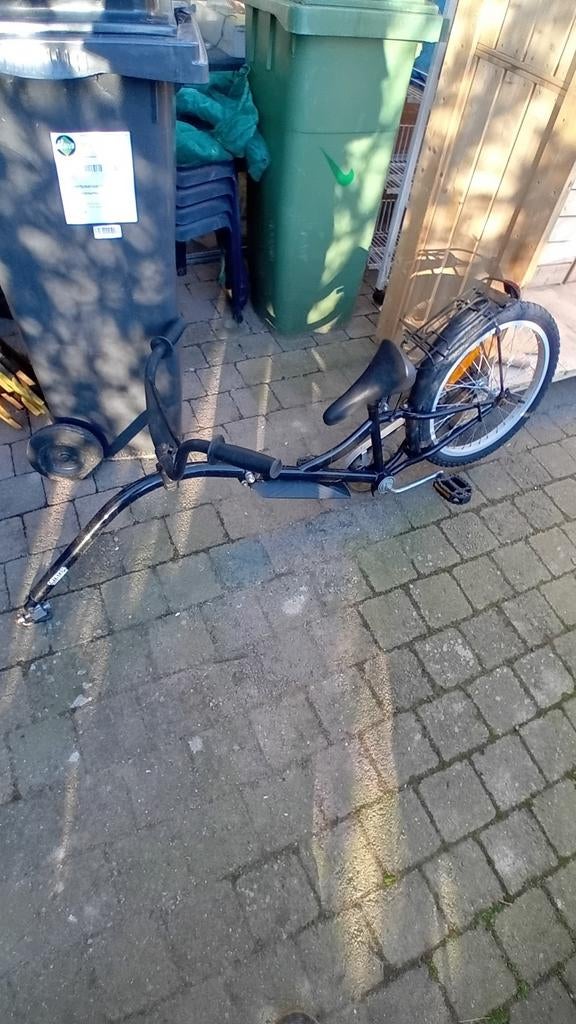 Aanhangfiets, Ophalen, Aanhangfiets