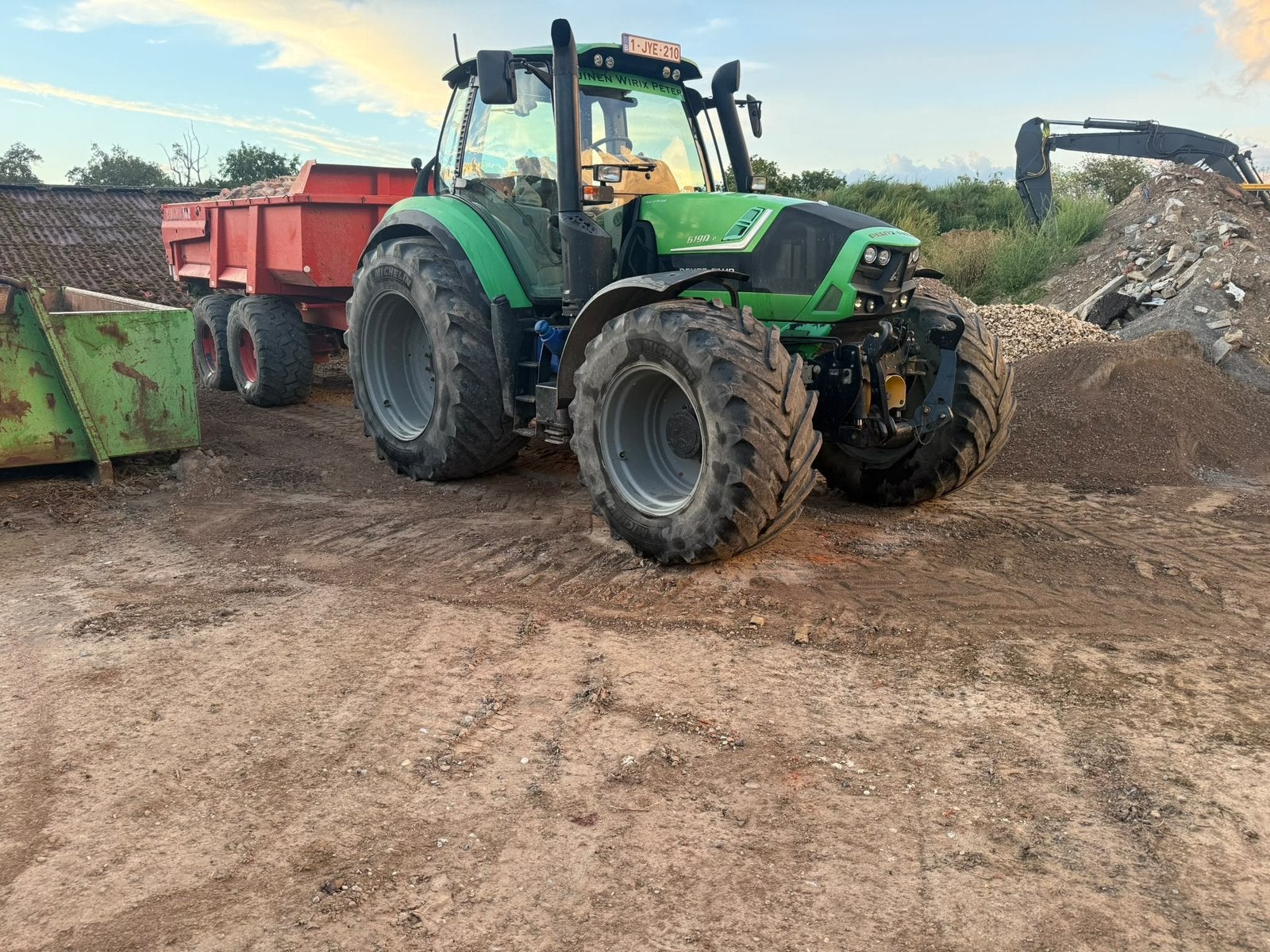 Deutz-Fahr 6190p, Articles professionnels, Deutz - Fahr, Enlèvement, Utilisé, Plus de 160 ch