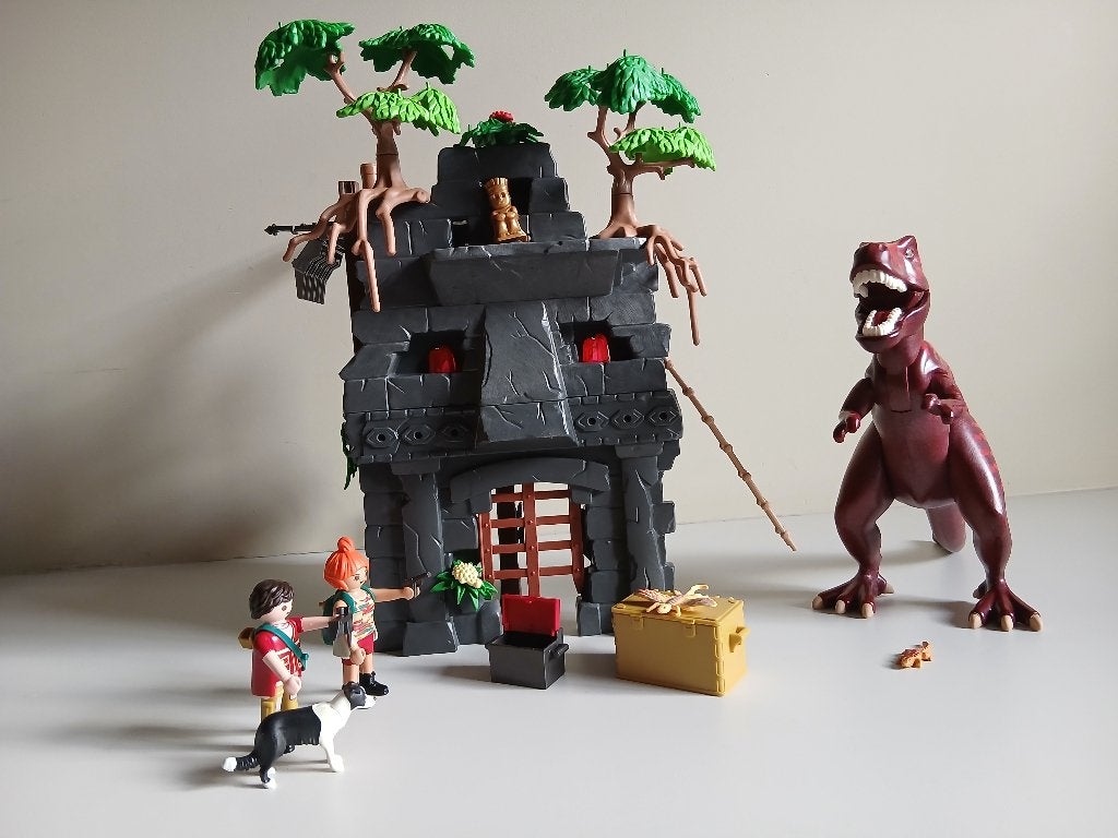 Playmobil camp T-rex, Kinderen en Baby's, Ophalen, Zo goed als nieuw