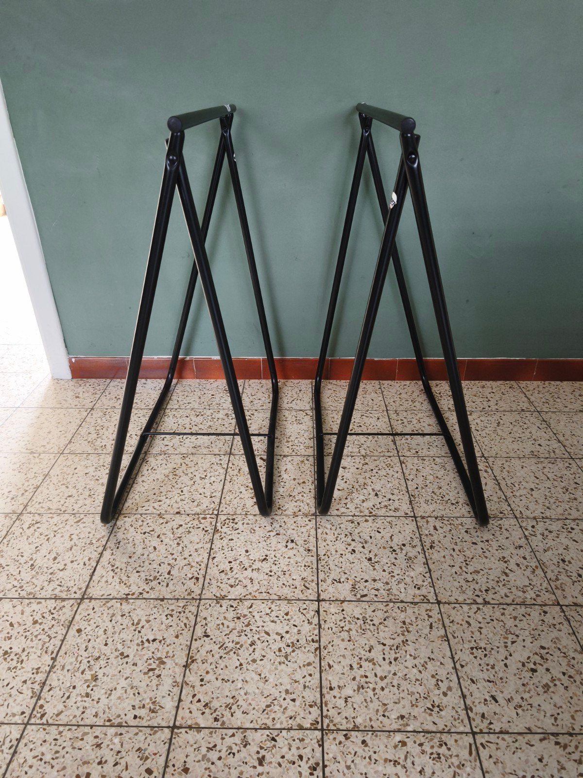 2 Tréteaux métallique, Bricolage & Construction, Enlèvement, Comme neuf