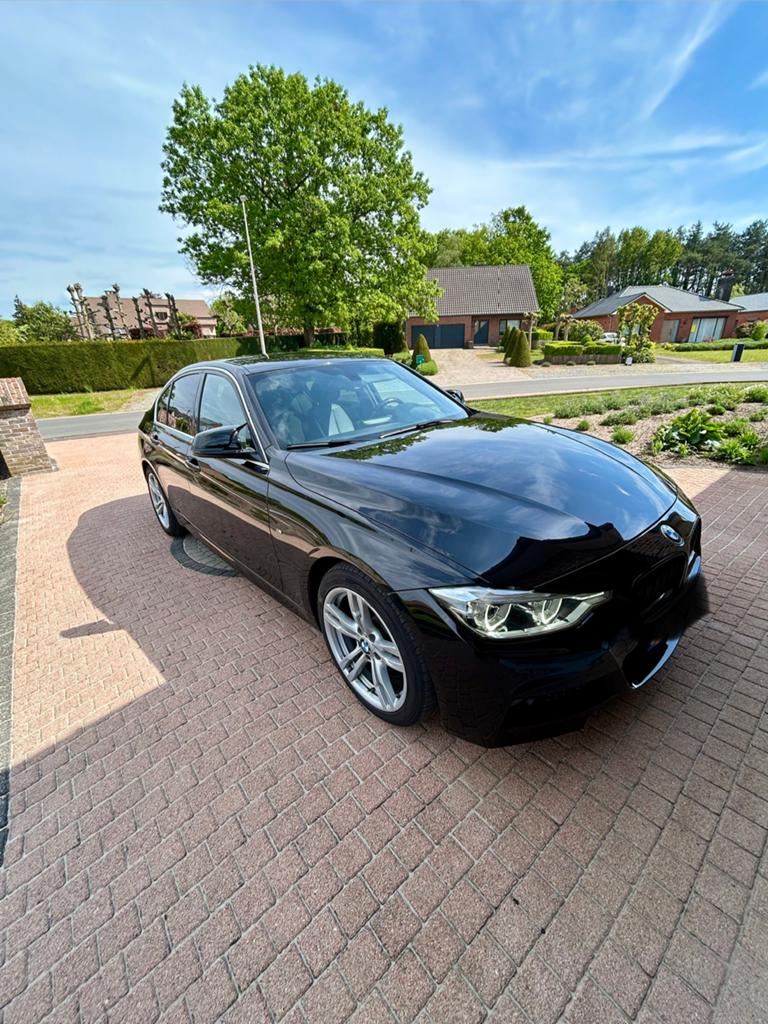 BMW f30 316d, Auto's, 4 zetels, Achterwielaandrijving, 4 cilinders, Zwart