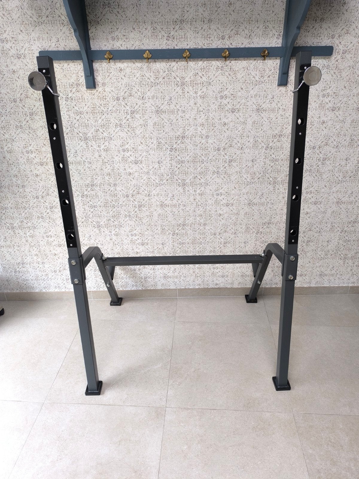 Squat rack/ Bench press. (Goede staat)., Ophalen, Gebruikt, Benen
