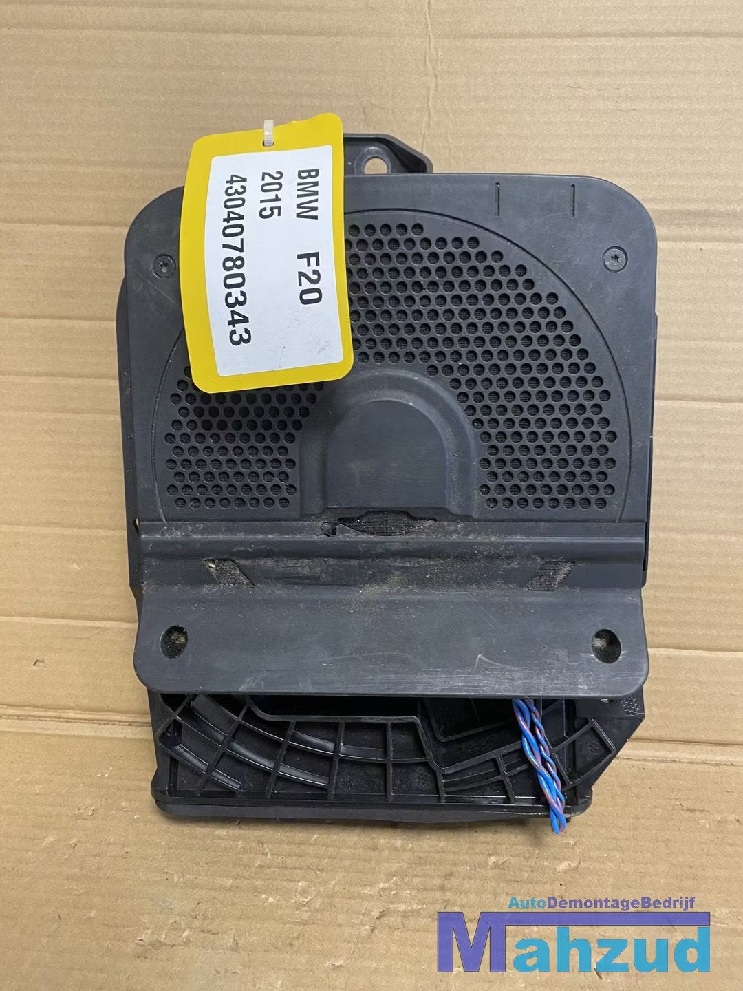 BMW 1 3 SERIE F20 F30 rechts Speaker 2012-2018, Petuelring 130
80788  Munich, DE, Gebruikt, Info@bmw.de, BMW