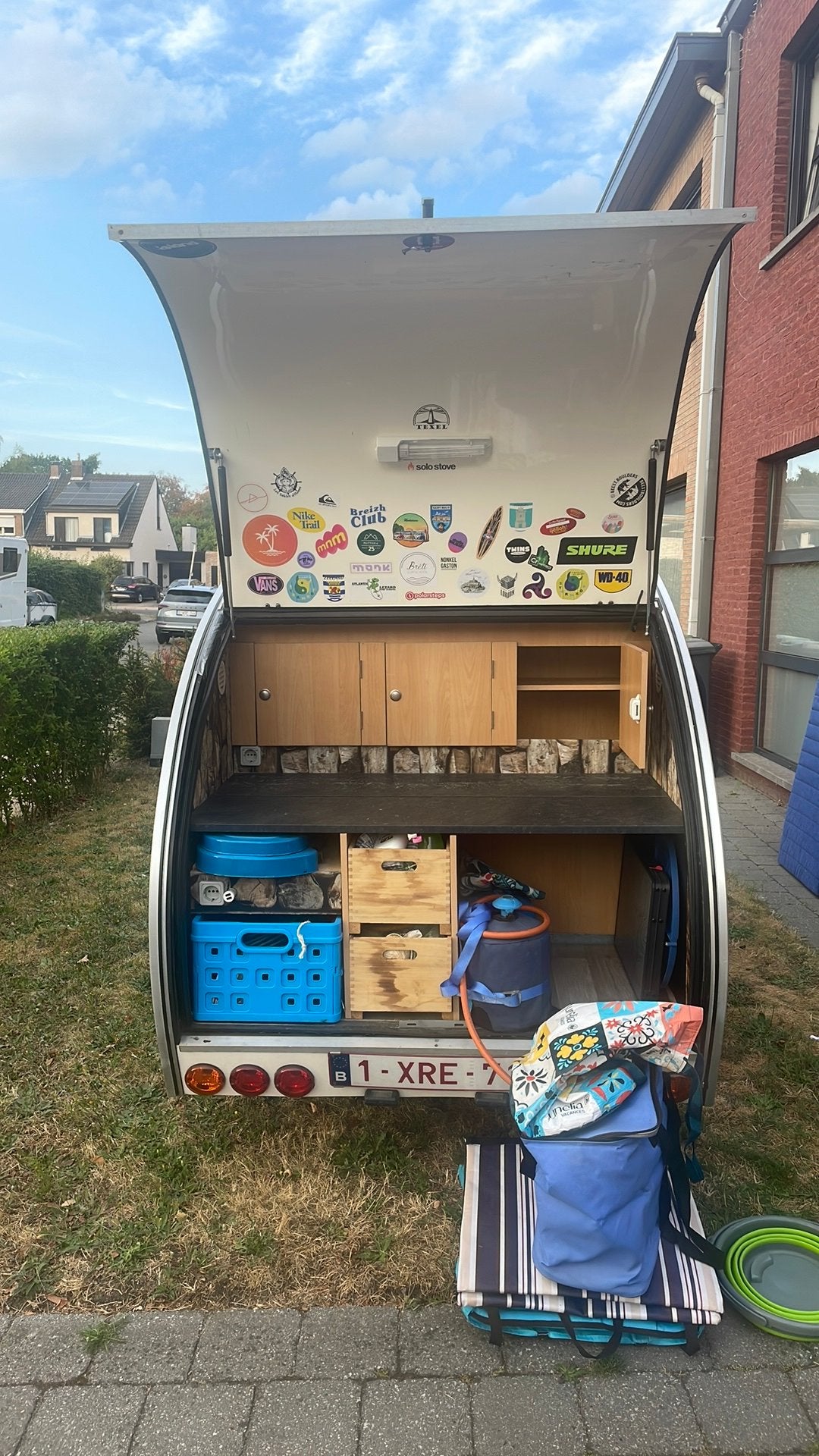 Gobana 1200, Caravans en Kamperen, Tenten, Ophalen, Gebruikt, Tot en met 2