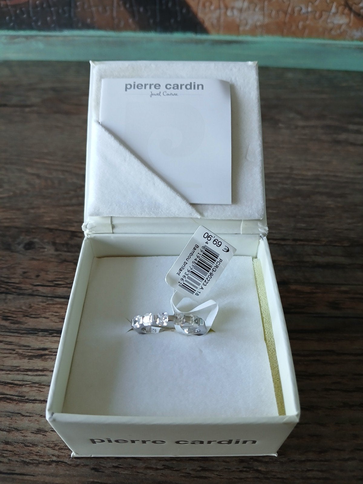 Pierre Cardin ring van sterling zilver, Handtassen en Accessoires, Zilver, Zilver
