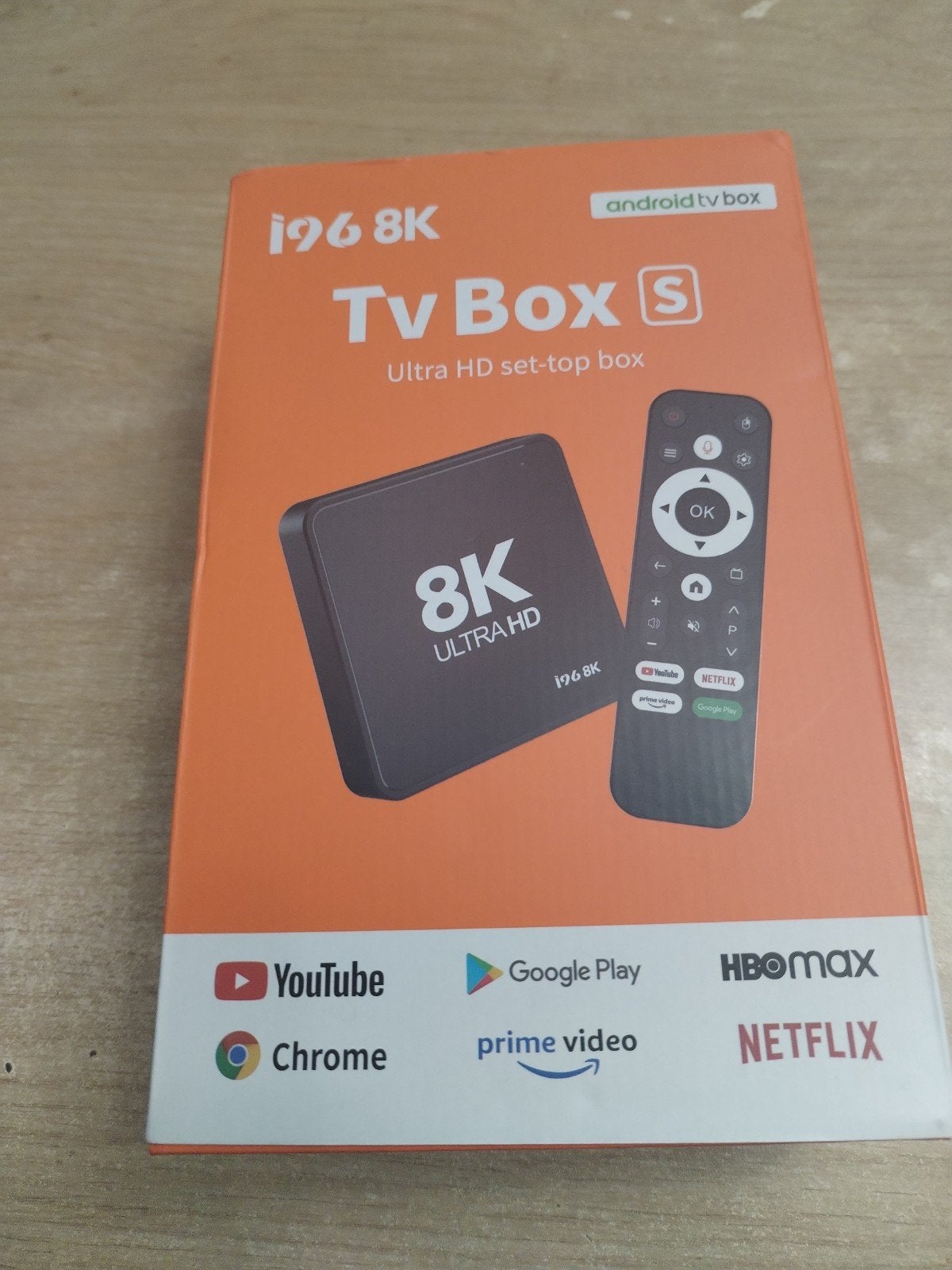 Android 14 tv box  nieuw 8G+128G, Audio, Tv en Foto, Ophalen