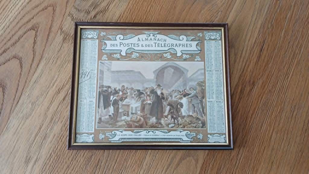 Authentique almanach de la Poste de l'année 1900., Enlèvement ou Envoi