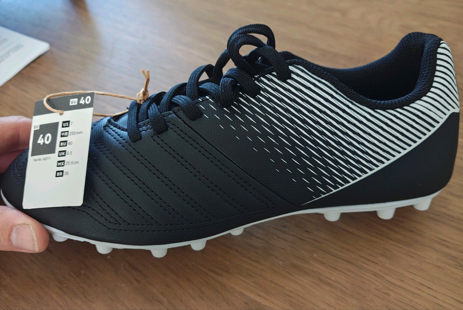 voetbalschoen LINKS maat 40 nieuw Kipsta, Kleding | Heren, Sportkleding, Zwart, Kipsta, Nieuw, Ophalen of Verzenden