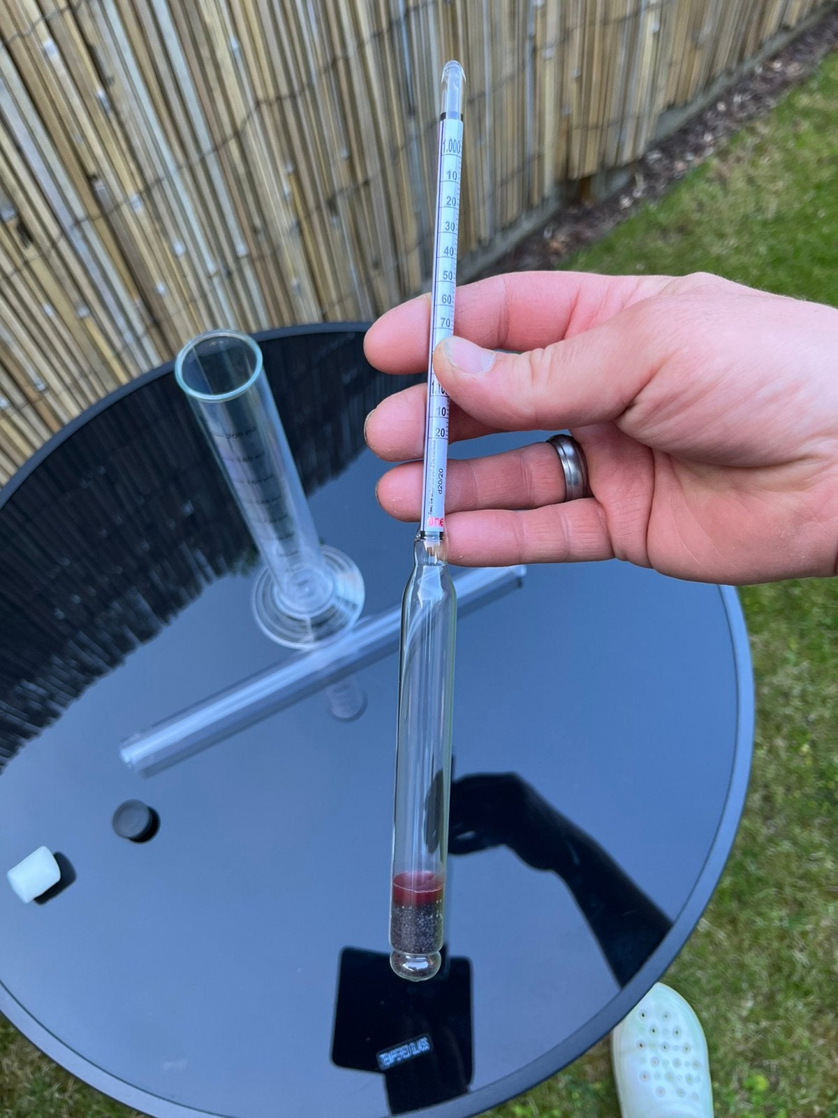 Hydrometer, Ophalen of Verzenden, Zo goed als nieuw