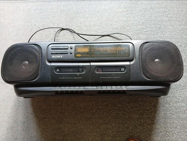 Radio Sony cfd-100l, Enlèvement, Radio