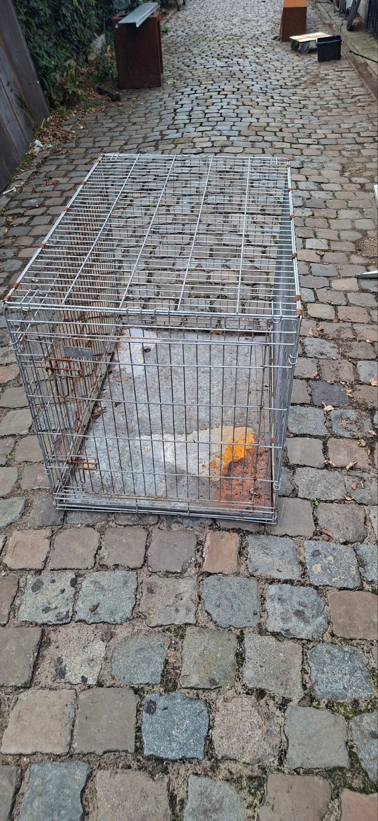 grote hondebench, Ophalen