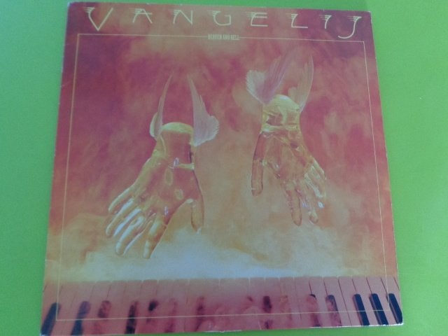 Disque vinyle LP33 VANGELIS - Heaven and Hell - 1980, CD & DVD, Enlèvement ou Envoi, Pochette photo, Utilisé, LP