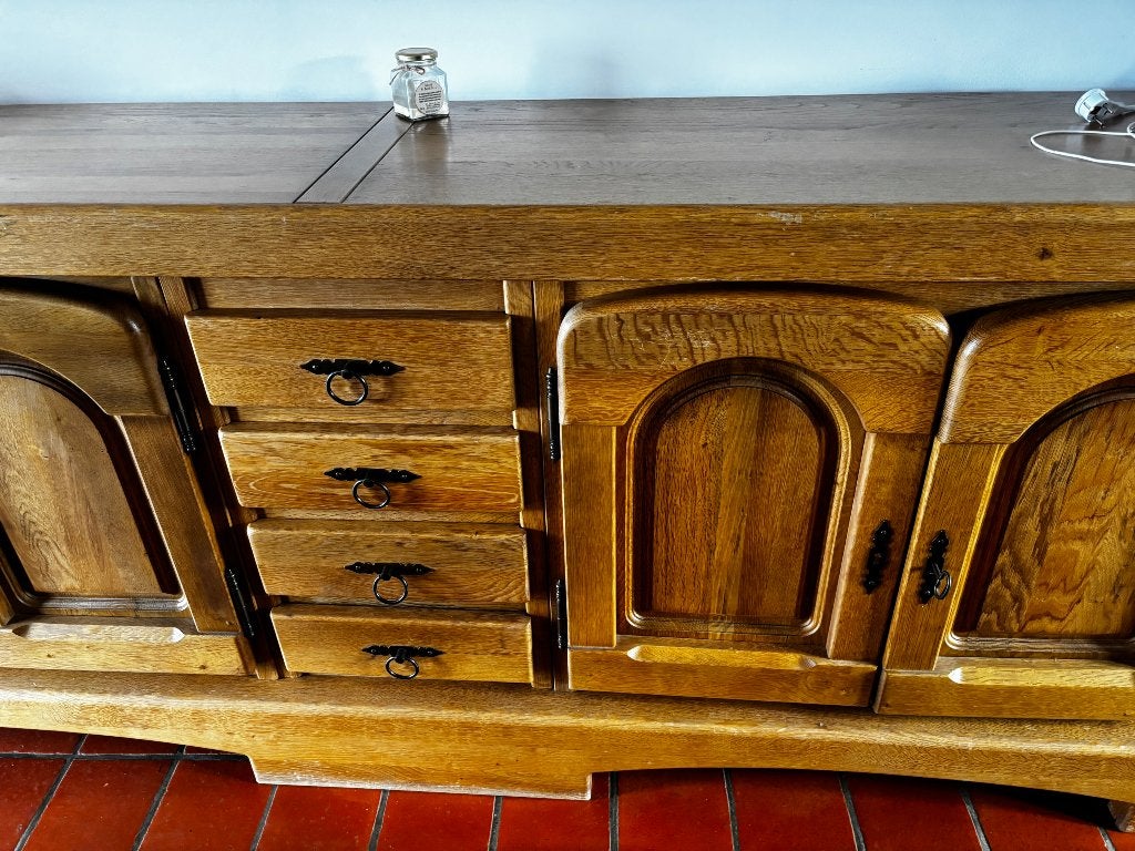 Salle à manger, Maison & Meubles, Armoires | Buffets, 200 cm ou plus, Enlèvement, Utilisé, Chêne