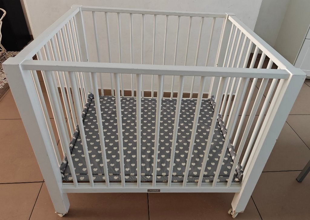 Bopita babybox, Kinderen en Baby's, Babyparken, Ophalen, Gebruikt, Rechthoekig, In hoogte verstelbaar
