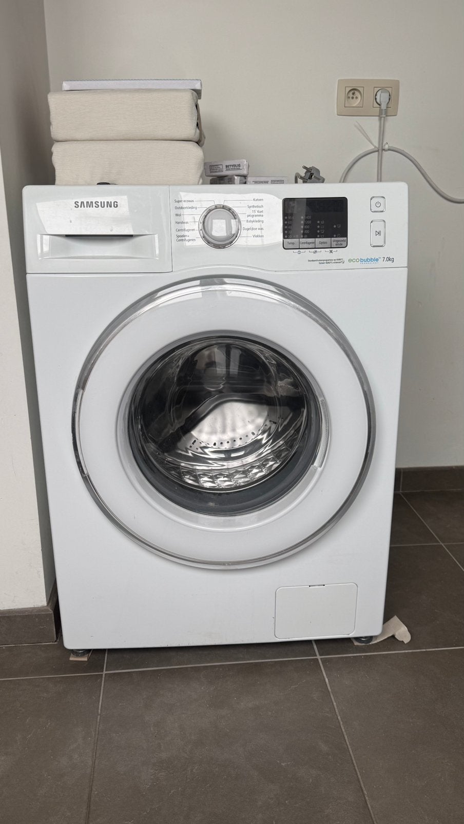Samsung, Elektronische apparatuur, Wasmachines, Zo goed als nieuw, Ophalen of Verzenden