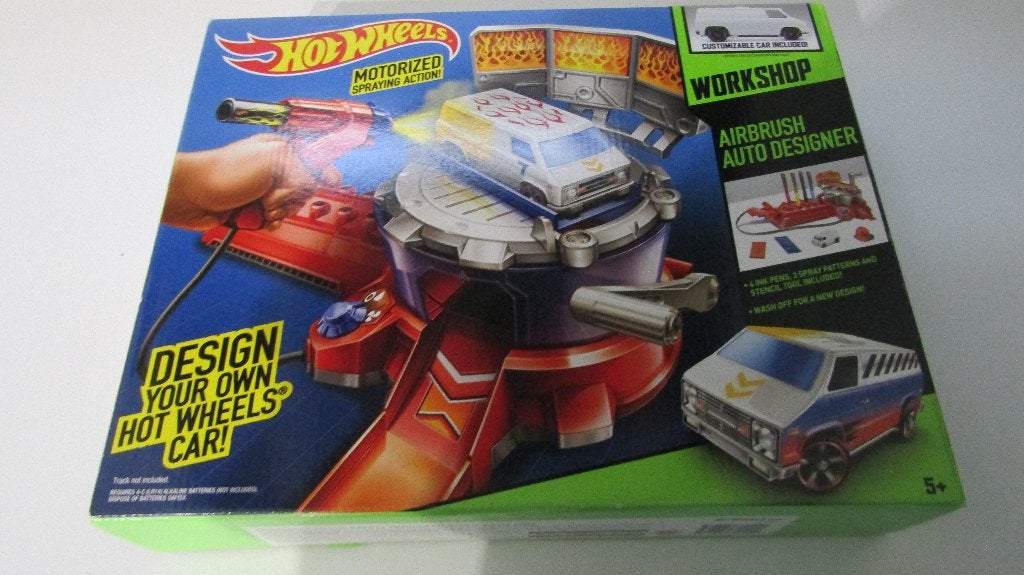 Hot Wheels Workshop Airbrush Auto Designer, Ophalen of Verzenden, Nieuw