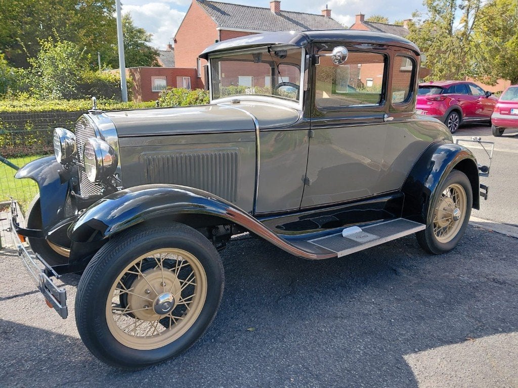Ford a Coupe 1931, Autos, Cuir, Argent ou Gris, Achat, Beige