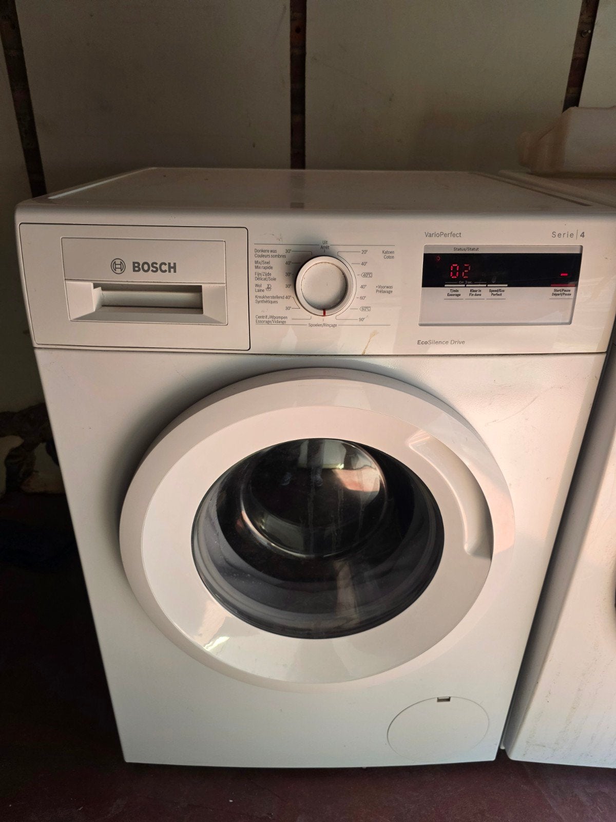 Bosch Wasmachine 8Kg, Elektronische apparatuur, Wasmachines, Ophalen, 1200 tot 1600 toeren, Gebruikt, Minder dan 85 cm