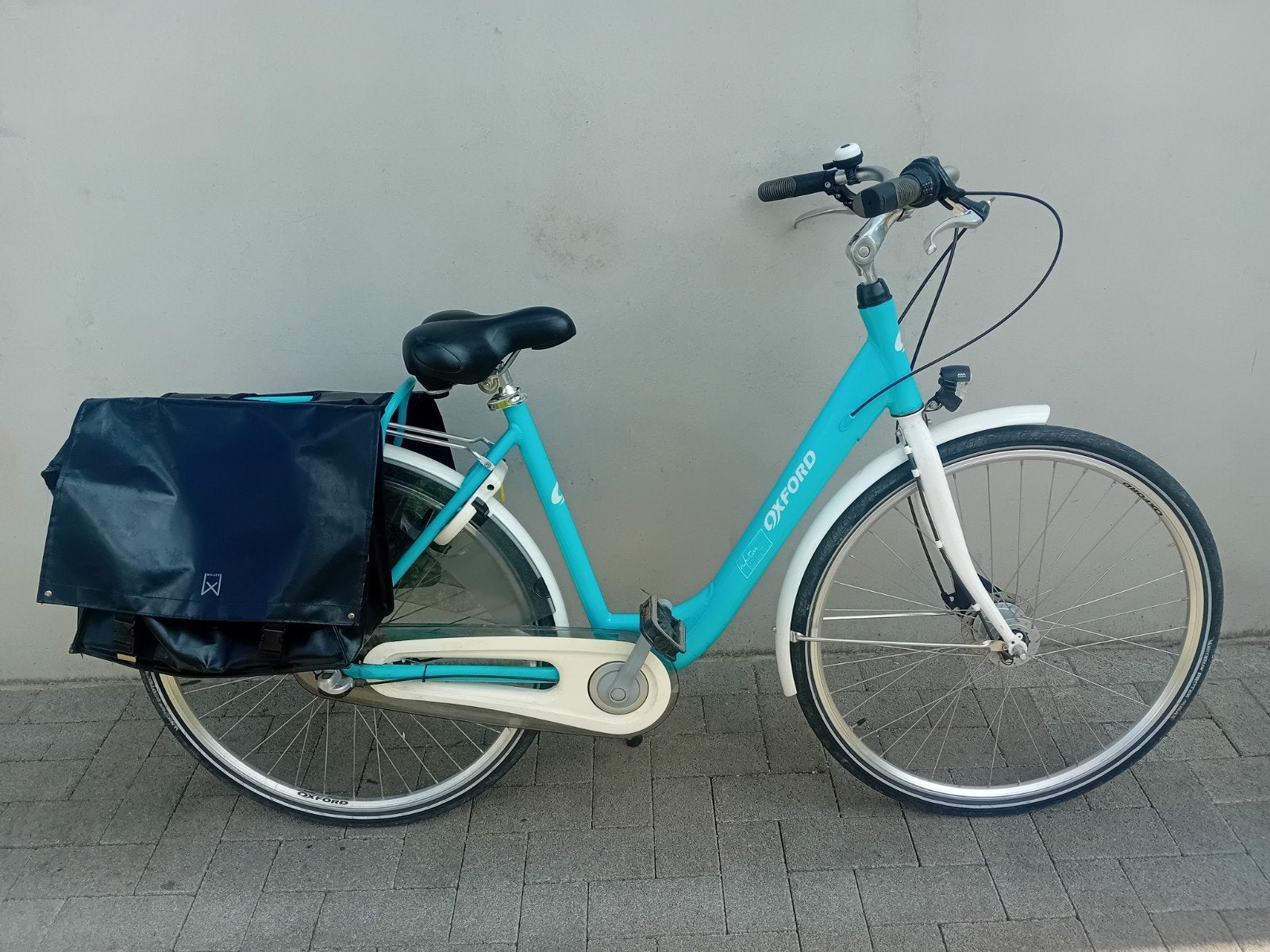 Meisjesfiets - damesfiets Oxford 28inch 3speed framemaat50🚴, (Extra) lage instap, Zo goed als nieuw, 50 tot 53 cm, Trommelrem