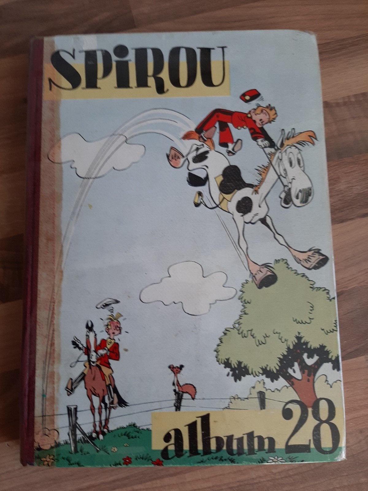 Reliure Spirou 28 EO 1949 TTBE