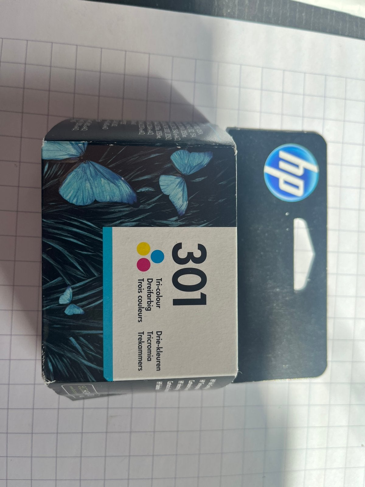 2 stuks HP301 kleur cartridge, Computers en Software, Printerbenodigdheden, Ophalen of Verzenden, Nieuw, Cartridge