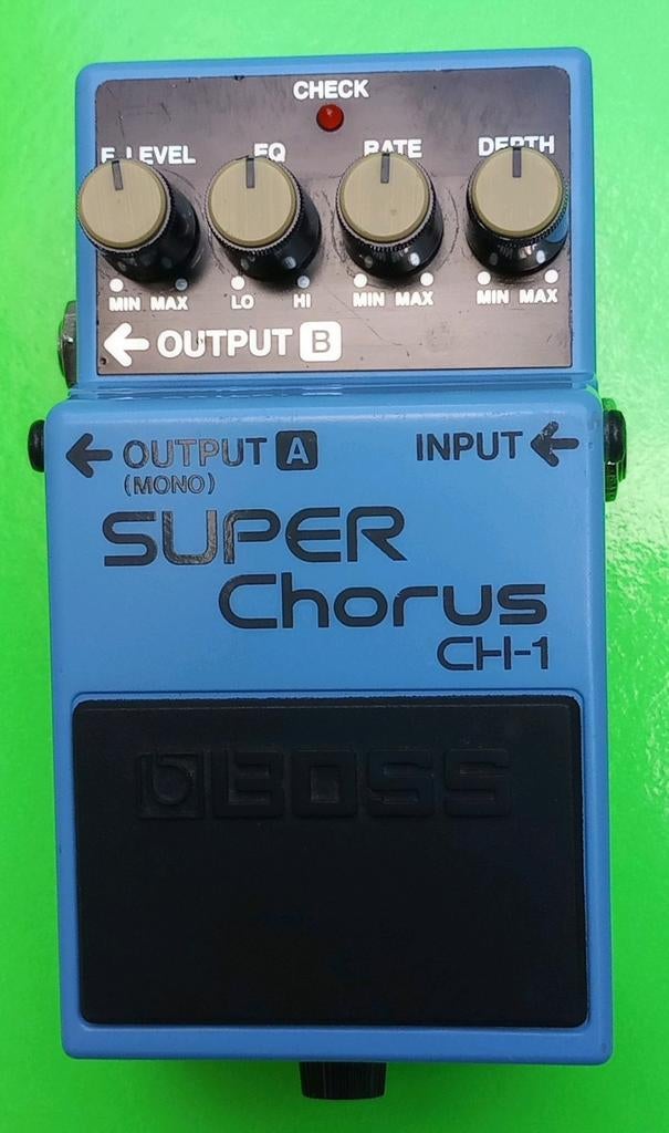 Boss CH-1 SUPER Chorus (06/2010), Muziek en Instrumenten, Effecten, Zo goed als nieuw, Chorus