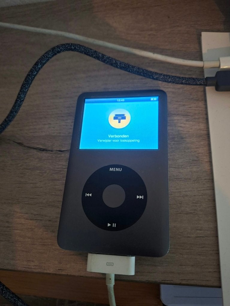 Ipod classic 120GB, TV, Hi-fi & Vidéo, Classic, Enlèvement ou Envoi, 40 GB et plus, Utilisé
