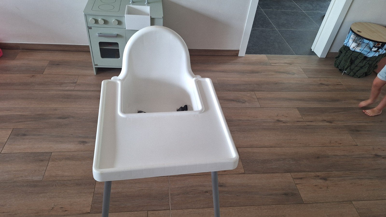 Eetstoel ikea, Ophalen