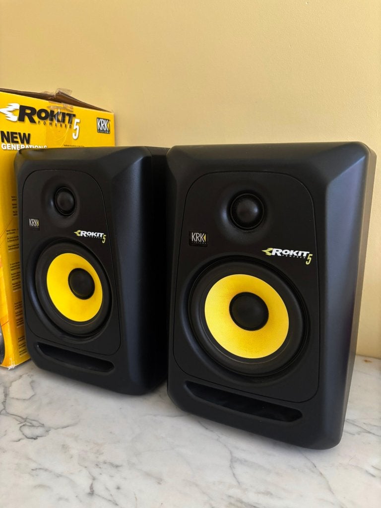 KRK RP5 G3 Actieve Studiomonitors (set van 2), Ophalen, Studiomonitor, Zo goed als nieuw, KRK