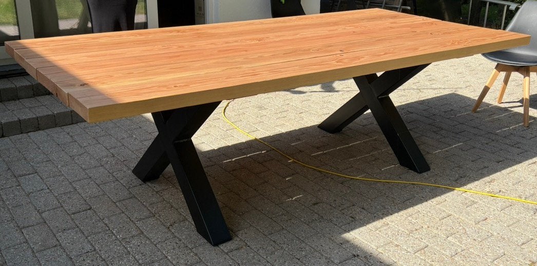 Tafel, Tuin en Terras, Ophalen, Nieuw, Hout