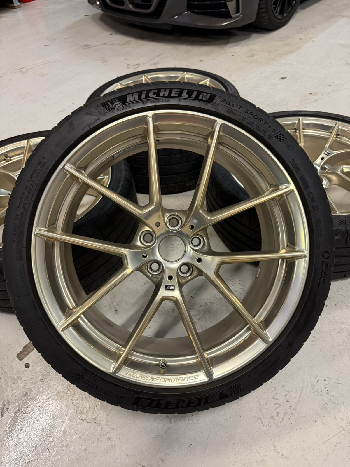 Jantes bmw 763M frozengold, Ophalen, Velg(en)