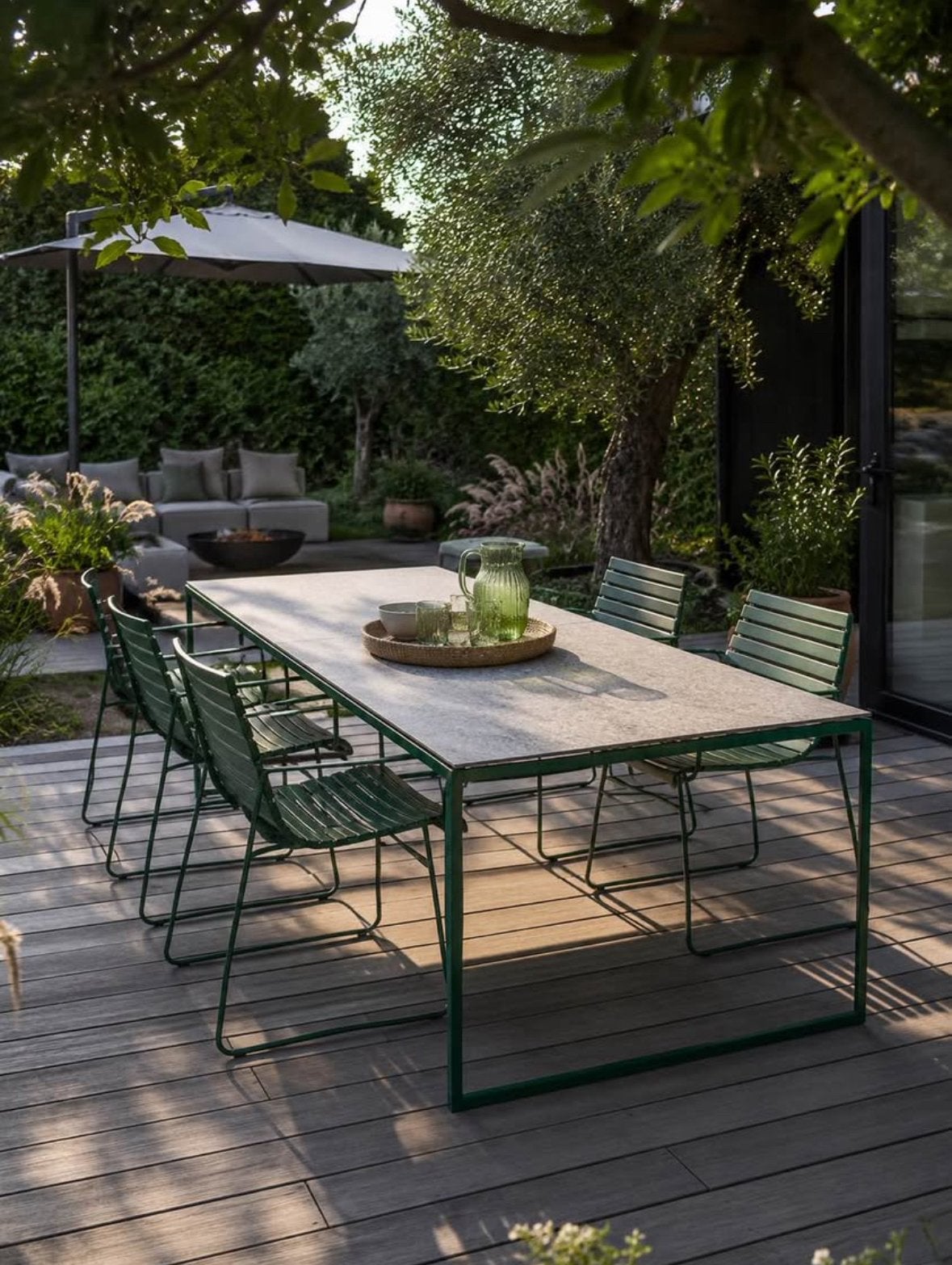 Tuintafel, Tuin en Terras, Ophalen, Zo goed als nieuw, Aluminium