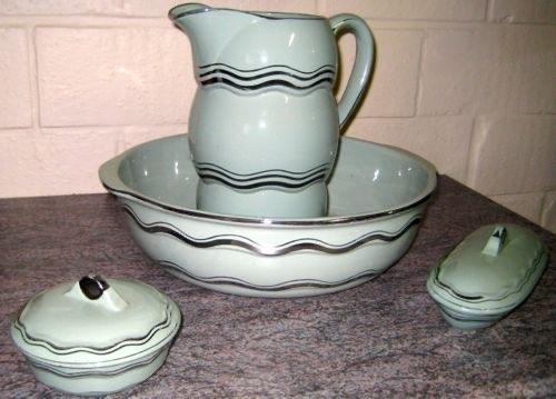 Antieke wastafelset, Antiek en Kunst, Ophalen