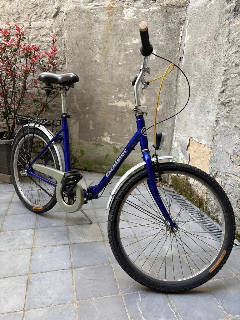 Excelsior plooifiets 24 inch – Nexus 3 versnellingen, Versnellingen, Zo goed als nieuw, Deels opvouwbaar, Ophalen