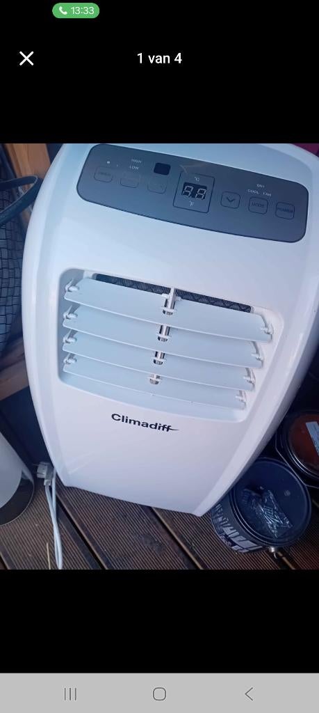 Air conditionné, Electroménager, Enlèvement, Comme neuf, Climatiseur mobile